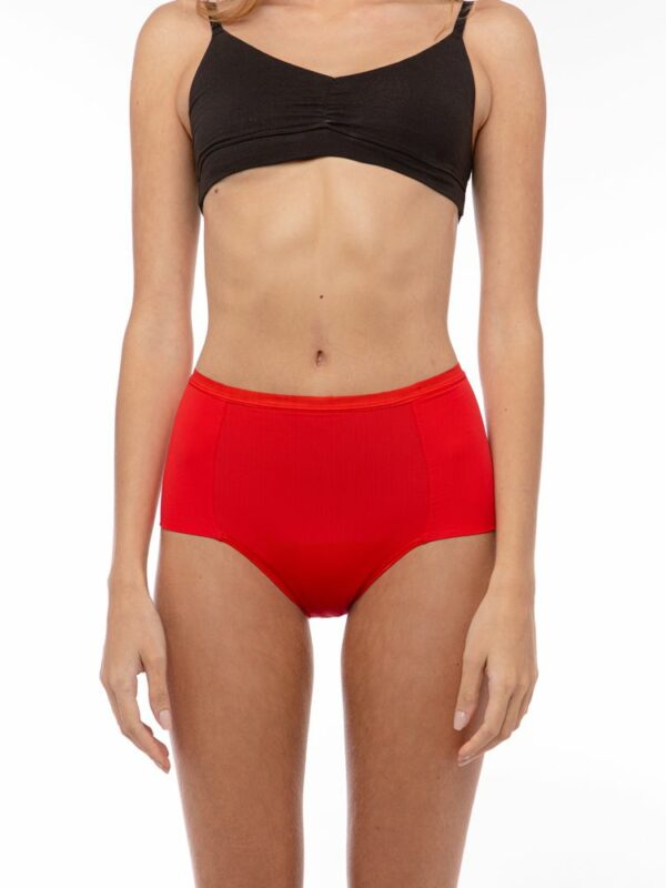 Calcinha Absorvente Fluxo! Cintura Alta - Fluxo Moderado