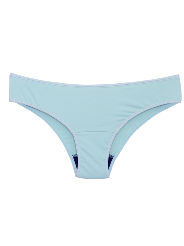 Calcinha Absorvente Basica - Fluxo Leve - VERDE