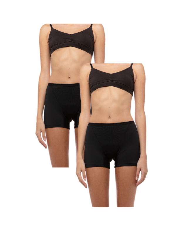 Kit 2 Shorts Absorvente Menstrual - Fluxo Intenso