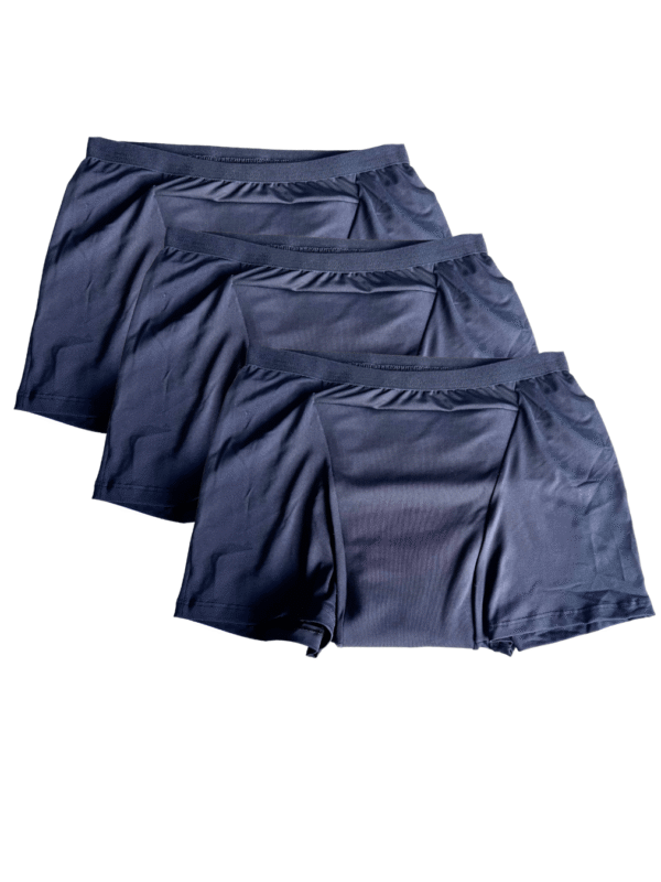 Kit 3 Cuecas absorventes Fluxo! p/ Incontinência Urinária - Reutilizável